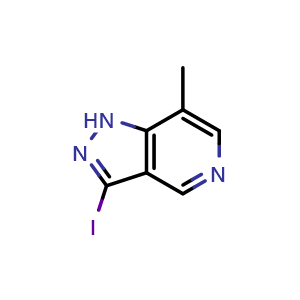 3-iodo-7-methyl-1H-pyrazolo[4,3-c]pyridine