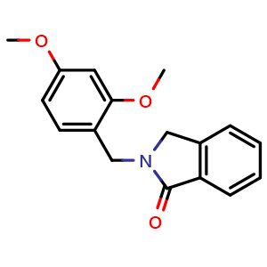2-(2,4-dimethoxybenzyl)isoindolin-1-one