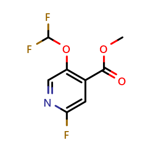 methyl 5-(difluoromethoxy)-2-fluoroisonicotinate