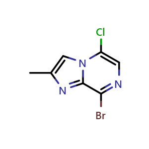 8-bromo-5-chloro-2-methylimidazo[1,2-a]pyrazine