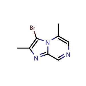 3-bromo-2,5-dimethylimidazo[1,2-a]pyrazine