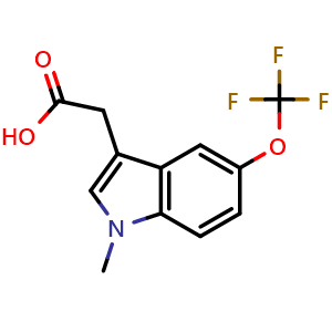 2-(1-methyl-5-(trifluoromethoxy)-1H-indol-3-yl)acetic acid
