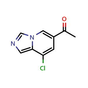 1-(8-chloroimidazo[1,5-a]pyridin-6-yl)ethan-1-one