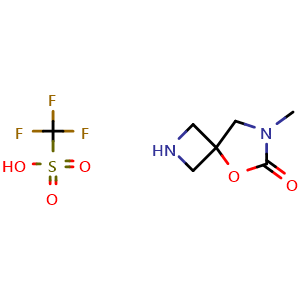 7-methyl-5-oxa-2,7-diazaspiro[3.4]octan-6-one triflate