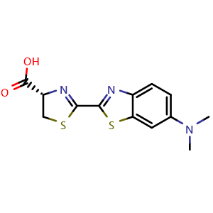 (S)-2-[6-(Dimethylamino)-2-benzothiazolyl]-4,5-dihydrothiazole-4-carboxylic acid