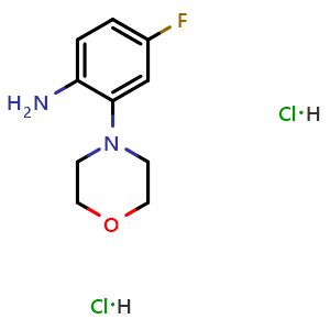 4-Fluoro-2-morpholinoaniline dihydrochloride