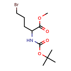 Methyl N-Boc-2-amino-5-bromopentanoate