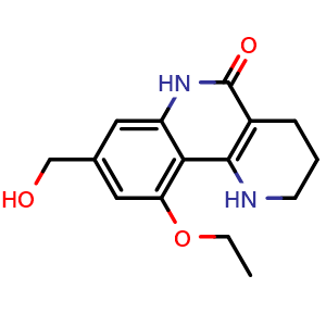 10-Ethoxy-8-(hydroxymethyl)-1,2,3,4-tetrahydrobenzo[h][1,6]naphthyridin-5(6H)-one