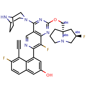 Chemical structure of MRTX1133 , CAS 2621928-55-8, AChemBlock U142723