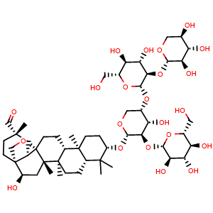 Chemical structure of Ardisiacrispin A , CAS 23643-61-0, AChemBlock V142780