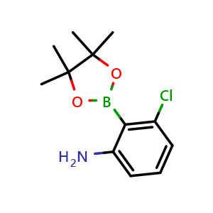 3-chloro-2-(4,4,5,5-tetramethyl-1,3,2-dioxaborolan-2-yl)aniline