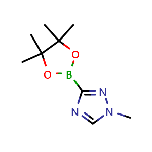 1-methyl-3-(4,4,5,5-tetramethyl-1,3,2-dioxaborolan-2-yl)-1H-1,2,4-triazole