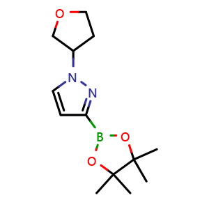 1-(tetrahydrofuran-3-yl)-3-(4,4,5,5-tetramethyl-1,3,2-dioxaborolan-2-yl)-1H-pyrazole