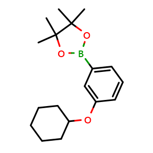 2-(3-(cyclohexyloxy)phenyl)-4,4,5,5-tetramethyl-1,3,2-dioxaborolane
