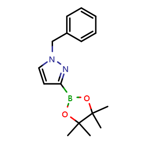 1-benzyl-3-(4,4,5,5-tetramethyl-1,3,2-dioxaborolan-2-yl)-1H-pyrazole