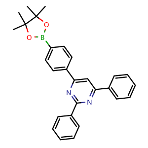 2,4-diphenyl-6-(4-(4,4,5,5-tetramethyl-1,3,2-dioxaborolan-2-yl)phenyl)pyrimidine