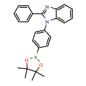 2-phenyl-1-(4-(4,4,5,5-tetramethyl-1,3,2-dioxaborolan-2-yl)phenyl)-1H-benzo[d]imidazole