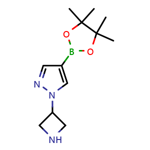 1-(azetidin-3-yl)-4-(4,4,5,5-tetramethyl-1,3,2-dioxaborolan-2-yl)-1H-pyrazole