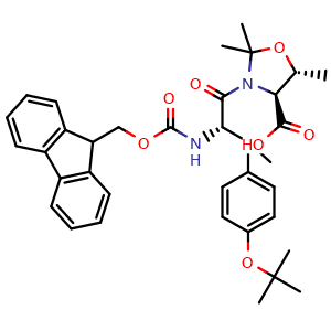 (4S,5R)-3-[(2S)-3-[4-(tert-butoxy)phenyl]-2-({[(9H-fluoren-9-yl)methoxy]carbonyl}amino)butanoyl]-2,2,5-trimethyl-1,3-oxazolidine-4-carboxylic acid