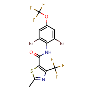 Chemical structure of Thifluzamide , CAS 130000-40-7, AChemBlock V142995
