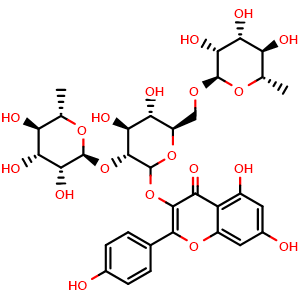 Chemical structure of Clitorin , CAS 55804-74-5, AChemBlock V143050