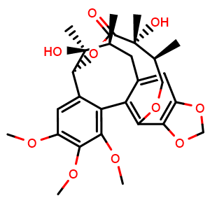 Chemical structure of Gomisin D , CAS 60546-10-3, AChemBlock V143052