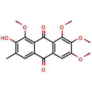Chemical structure of Chrysoobtusin , CAS 70588-06-6, AChemBlock V143065