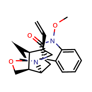 Chemical structure of Gelsevirine , CAS 38990-03-3, AChemBlock V143073