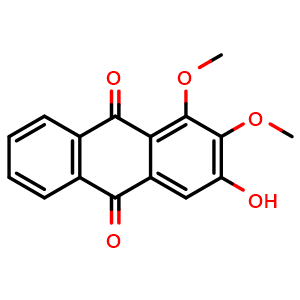 3-hydroxy-1,2-dimethoxy-anthraquinone