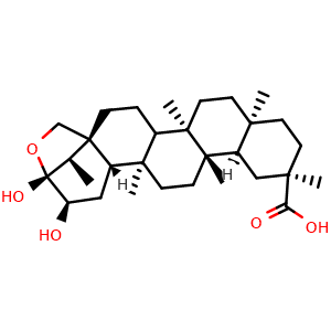 Chemical structure of Orthosphenic acid , CAS 86632-20-4, AChemBlock V143081