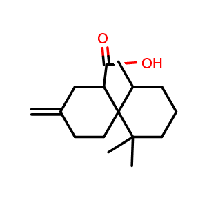 Chemical structure of Beta-chamigrenic acid , CAS 1174388-31-8, AChemBlock V143104