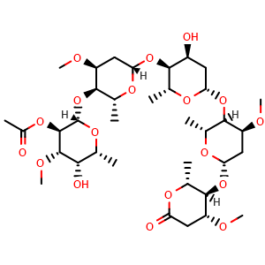 Chemical structure of Perisesaccharide B , CAS 1095261-93-0, AChemBlock V143109