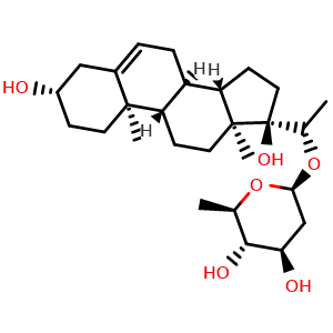 Chemical structure of Periplocoside N , CAS 39946-41-3, AChemBlock V143111