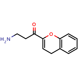 Chemical structure of Bavachromene , CAS 41743-38-8, AChemBlock V143125
