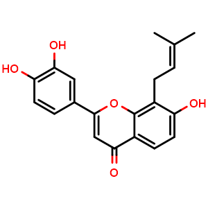 Chemical structure of Corylifol C , CAS 775351-91-2, AChemBlock V143129