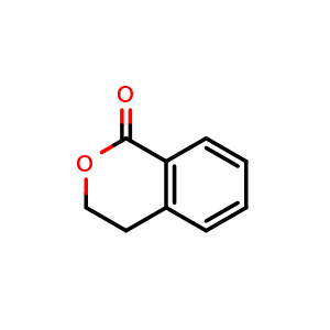 Chemical structure of Isochroman-1-one , CAS 4702-34-5, AChemBlock V143199