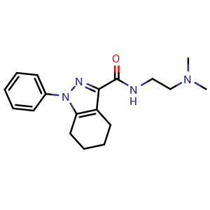 N-[2-(Dimethylamino)ethyl]-1-phenyl-4,5,6,7-tetrahydro-1H-indazole-3-carboxamide