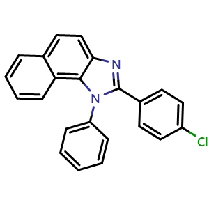 2-(4-Chlorophenyl)-1-phenyl-1H-naphtho[1,2-d]imidazole