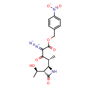 4-Nitrobenzyl (R)-2-Diazo-4-[(2R,3S)-3-[(R)-1-hydroxyethyl]-4-oxo-2-azetidinyl]-3-oxopentanoate