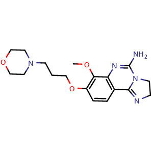 5-Amino-7-methoxy-8-(3-morpholinopropoxy)-2,3-dihydroimidazo[1,2-c]quinazoline