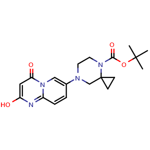 tert-Butyl 7-(2-Hydroxy-4-oxo-4H-pyrido[1,2-a]pyrimidin-7-yl)-4,7-diazaspiro[2.5]octane-4-carboxylate