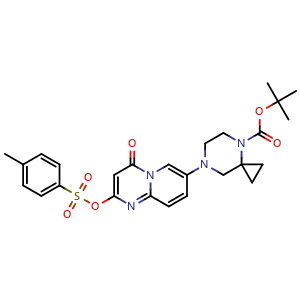 tert-Butyl 7-[4-Oxo-2-(tosyloxy)-4H-pyrido[1,2-a]pyrimidin-7-yl]-4,7-diazaspiro[2.5]octane-4-carboxylate