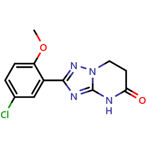 2-(5-Chloro-2-methoxyphenyl)-6,7-dihydro-[1,2,4]triazolo[1,5-a]pyrimidin-5(4H)-one