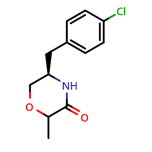 (5R)-5-(4-Chlorobenzyl)-2-methylmorpholin-3-one