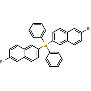 Bis(6-bromo-2-naphthyl)diphenylsilane