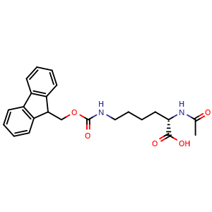 (2S)-2-acetamido-6-(9H-fluoren-9-ylmethoxycarbonylamino)hexanoic acid