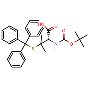 (2S)-2-[(tert-butoxycarbonyl)amino]-3-methyl-3-(tritylsulfanyl)butanoic acid