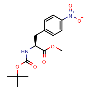 (s)-methyl 2-((tert-butoxycarbonyl)amino)-3-(4-nitrophenyl)propanoate