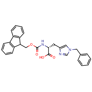 (2R)-3-(1-benzyl-1H-imidazol-4-yl)-2-({[(9H-fluoren-9-yl)methoxy]carbonyl}amino)propanoic acid