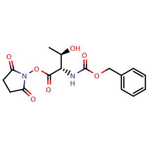 2,5-dioxopyrrolidin-1-yl ((benzyloxy)carbonyl)-L-threoninate